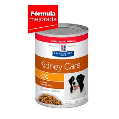 Hills lata dog prescription KD estofado