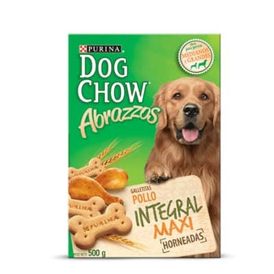 Dog chow abrazzos integral maxi x 500 gr