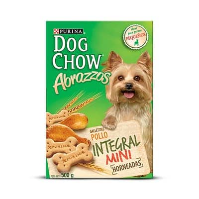 Dog chow abrazzos integral mini x 500 gr