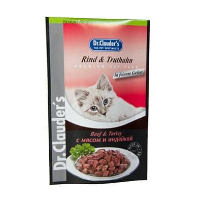 Dr. Clauder cat rind truthahn x 100 gr